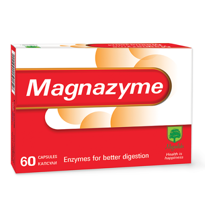 МАГНАЗАЙМ х 60 капсули за храносмилане МАГНАЛАБС | Magnalabs Magnazyme