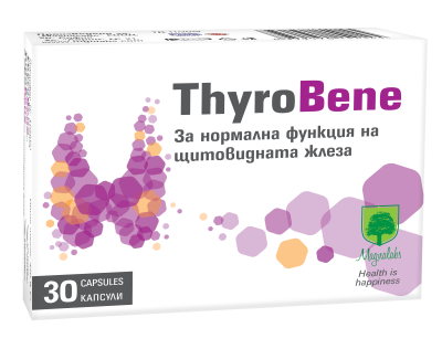 ТИРОБЕНЕ х 30 капсули за щитовидната жлеза МАГНАЛАБС | Magnalabs