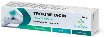 ТРОКСИМЕТАЦИН гел при разширени вени х 40г ДАНСОН | DANHSON Troximethacin