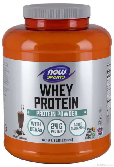 Суроватъчен Протеин с вкус на шоколад х 908 гр Now Foods Sports | Whey Protein