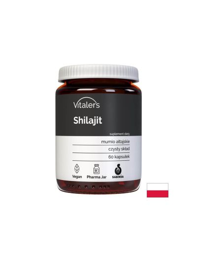 Шилажит Мумийо 400 мг x 60 капсули Vitaler's | Shilajit