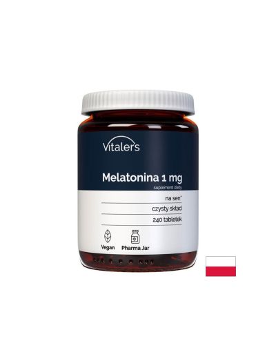 Мелатонин 1 мг х 240 таблетки Vitaler's | Melatonin