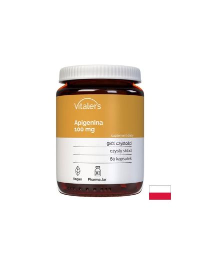 Апигенин от лайка 100 мг x 60 капсули Vitaler's | Apigenin