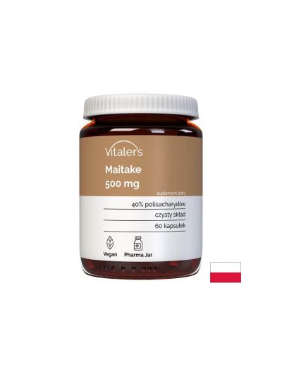 Майтаке екстракт 500 мг х 60 капсули Vitaler's | Maitake