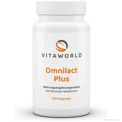 Пробиотик Омнилакт Плюс 10 щама 10 млрд CFU 60 капсули ВИТА УЪРЛД | Vita World Omnilact Plus