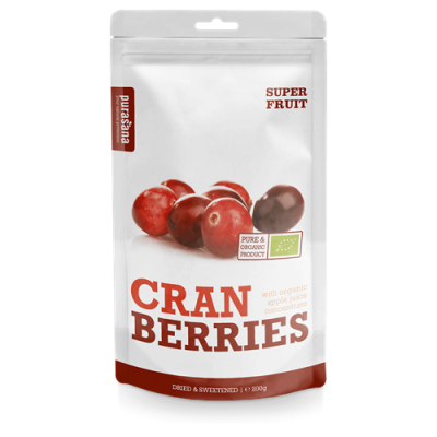 Червена боровинка БИО х 200 гр PURASANA | Cranberry Fruit Organic