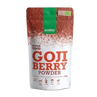 Годжи бери на прах БИО х 200 гр PURASANA | Goji Berry Organic Powder