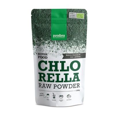 Хлорела на прах БИО х 200 гр PURASANA | Chlorella Organic Powder
