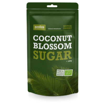 Кокосова захар БИО х 300 гр PURASANA | Coconut Sugar Organic