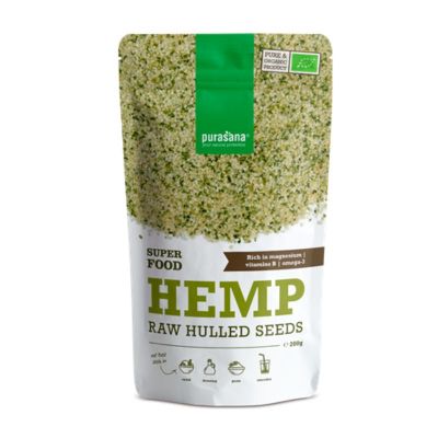 Конопен протеин на прах БИО х 200 гр PURASANA | Hemp Protein Organic