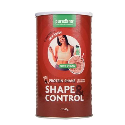 Веган протеинов шейк БИО Shape & Control х 350 гр с вкус на шоколад PURASANA