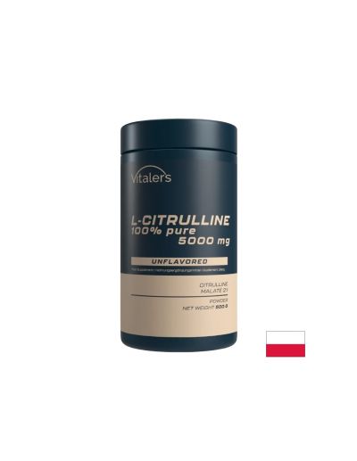 Л-Цитрулин 5000 мг на прах 500 гр Vitaler's | L-Citrulline 