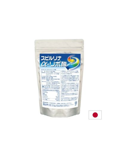 Спирулина + Алфа липоева киселина и витамин Ц х 1200 таблетки JAPAN ALGAE | Spirulina