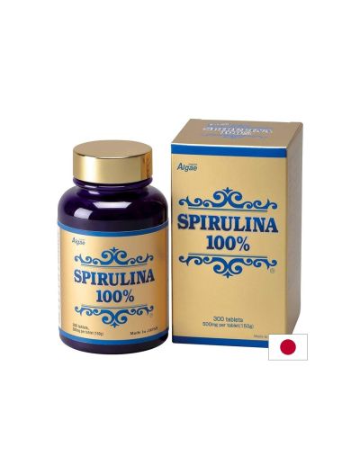 Спирулина екстракт 500 мг х 300 таблетки JAPAN ALGAE | Spirulina Extract