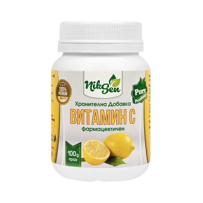 Витамин Ц на прах 100 гр НИКСЕН | Vitamin C Powder