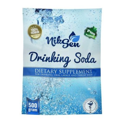 СОДА ФАРМАЦЕВТИЧНА за пиене на прах 500 гр НИКСЕН | Sodium Hydrogen Carbonate
