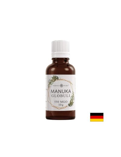 Мед от манука на гранули ( глобули ) с антимикробен ефект х 10 гр Naturvesant Nordic Pure