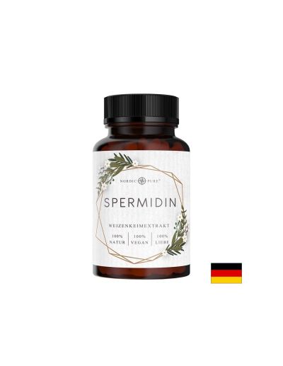 Спермидин - екстракт от пшеничен зародиш х 90 капсули Naturversant Nordic Pure | Spermidine