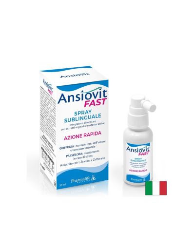 Пасифлора + Л-теанин и 5-HTP спрей при стрес и напрежение х 30 мл Pharmalife