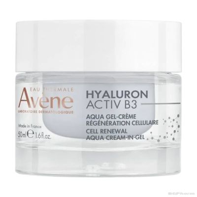 Авен HYALURON ACTIV B3 Дневен аква гел-крем + Околоочен крем + Серум за лице ПРОМО КОМПЛЕКТ | Avene