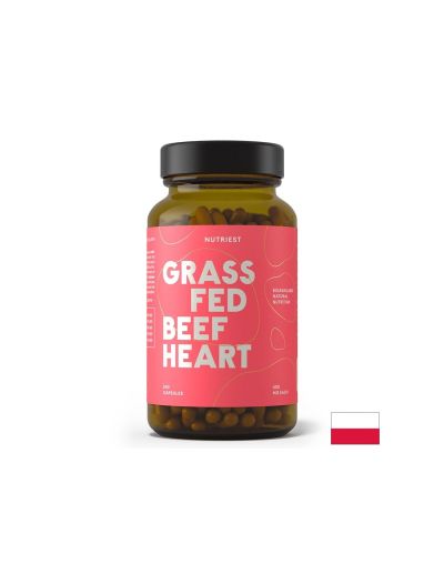 Говеждо сърце + черен дроб х 240 капсули Nutriest | Beef Heart & Liver