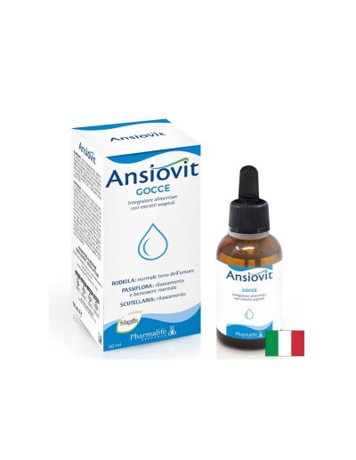 Пасифлора 240 mg + Златен корен + Скутелария на капки х 50 мл Pharmalife Research | Ansiovit