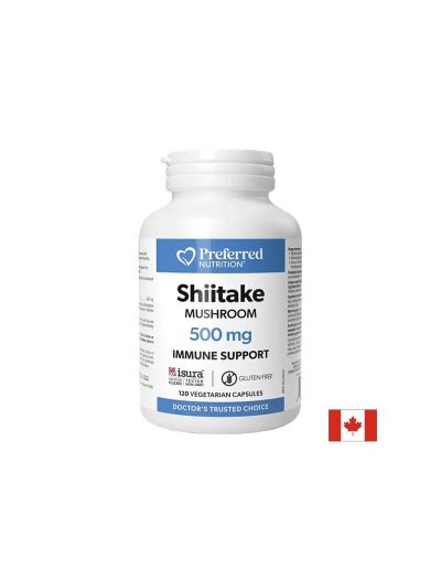 Шийтаке екстракт 500 мг х 120 капсули Natural Factors | Shiitake Extract Preferred Nutrition