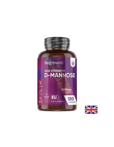 Д-Маноза 666 мг х 180 капсули Weight World | D-Mannose