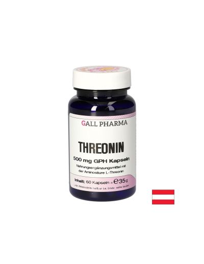 Л-Треонин 500 мг х 60 капсули GALL PHARMA | L-Threonine 