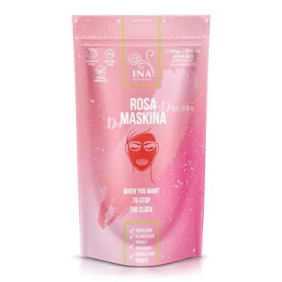 МАСКИНА Био маска за лице с РОЗА х 60 гр INA ESSENTIALS | Maskina