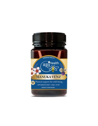 Пчелен мед Манука + пчелна отрова VENZ MGO 100+ х 500 гр APIHEALTH | Manuca Honey