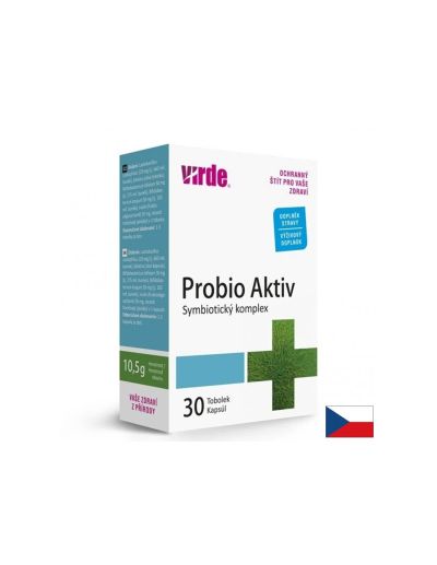 ПРОБИО АКТИВ Симбиотик за храносмилане и имунитет х 30 капсули VIRDE | Probio Aktiv