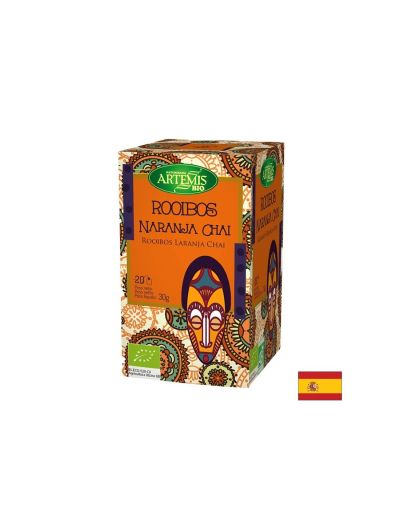 Чай Ройбос с портокал БИО х 20 пакетчета Herbes del Moli Artemis
