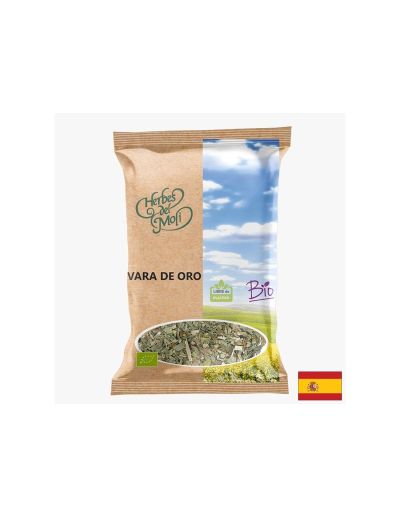 Златна пръчица стрък и цвят насипен чай, БИО х 45 гр HERBES DEL MOLI