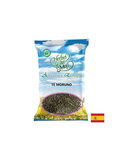 Зелен чай Моруно + мента и кардамон, насипен БИО х 40 гр HERBES DEL MOLI