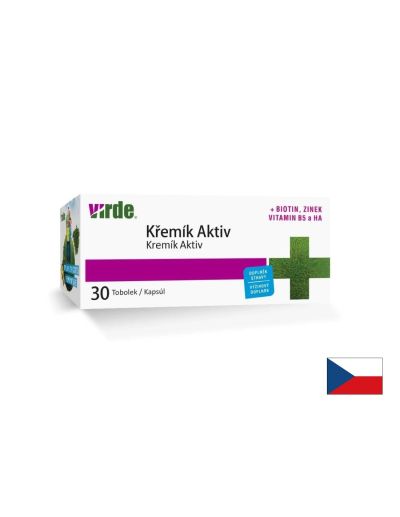 Силиций 15 мг + Цинк 15 мг + Биотин за коса, кожа и нокти х 30 капсули VIRDE | Selenium, Zinc & Biotin