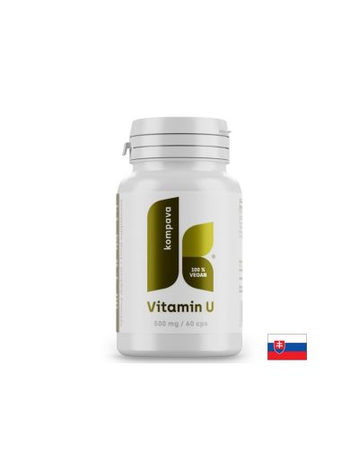 Витамин У ( Метилметионин ) 500 мг х 60 капсули | Vitamin U