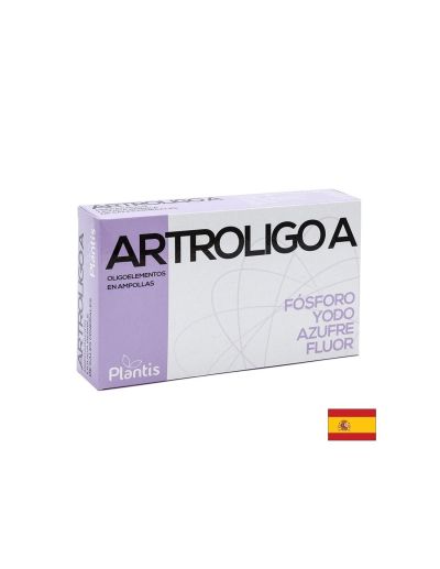 Ампули за здрави стави с фосфор, йод, сяра, флуор х  20 дози Artesania Agricola