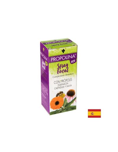 Спрей за гърло с прополис, ехинацея, лайка и салвия х 30 мл Artesania Agricola | Propolina ®