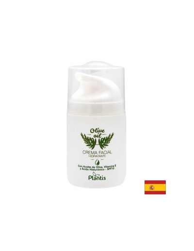 Хидратиращ крем за лице с маслиново масло, витамин Е и хиалурнова киселина SPF15 х 50 мл Artrsania Agricola