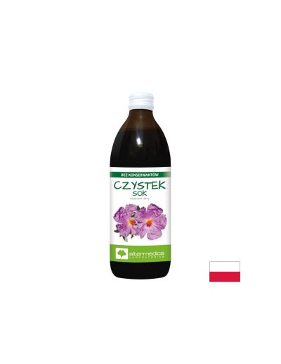 Сок от цистус + Витамин Ц х 500 мл ALTER MEDICA | Cistus juice