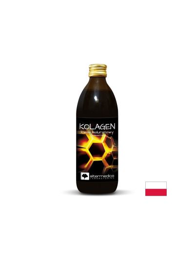 Колаген 3200 мг + Хиалуронова киселина 240 мг, сироп х 500 мл ALTER MEDICA | Collagen & Hyaluronic acid