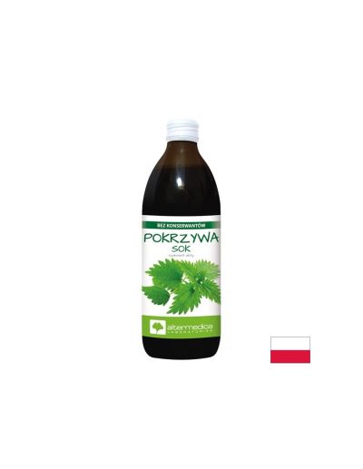 Сок от коприва + витамин Ц х 500 мл ALTER MEDICA | Stringing Nettle juice