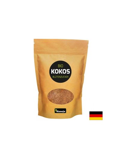 Кокосова захар от кокосови цветове БИО х 250 гр HANOJU | Coconut Sugar