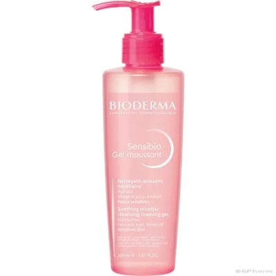 Биодерма СЕНСИБИО Гел мусан 200 мл + 45 мл ПРОМО | Bioderma Sensibio