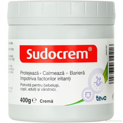 СУДОКРЕМ  МУЛТИ-ЕКСПЕРТ антисептичен крем при подсичане х 400 гр | SUDOCREAM TEVA