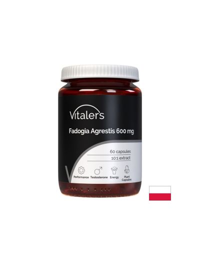 Фадогия екстракт 600 мг х 60 капсули Vitaler's | Fadogia agrestis