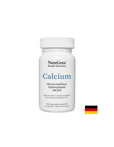 Калций ( MCHA ) + Витамин Д3 х 120 капсули NATUGENA | Calcium & Vitamin D3