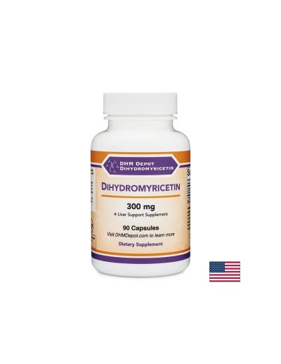 Дихидромирицетин DHM 30 300 мг x 90 капсули Double Wood | Dihydromyricetin