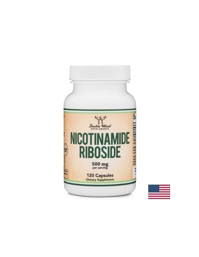 Никотинамид рибозид NR 250 мг х 120 капсули Double Wood | Nicotinamide riboside